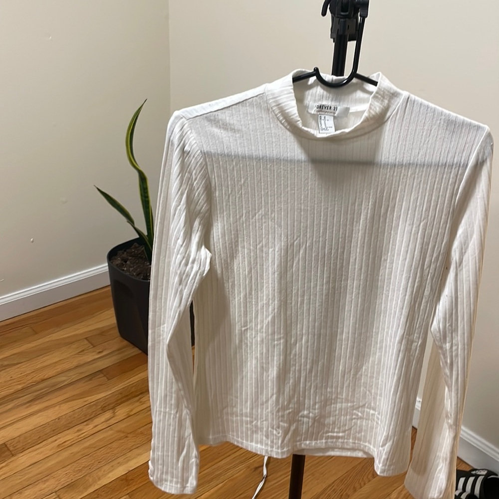 Cream turtle neck